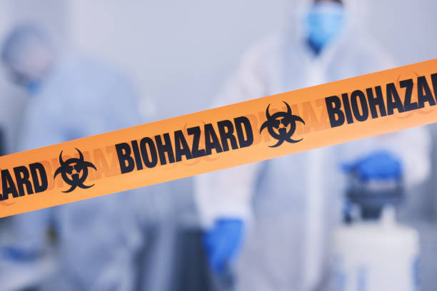 Professional Infectious Disease Decontamination technician working in Garland, TX